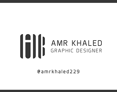 Amr Khaled - Personal Logo