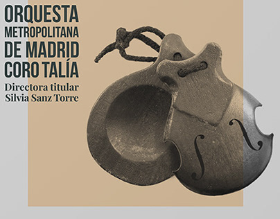 Carteles para la Orquesta Metropolitana de Madrid.