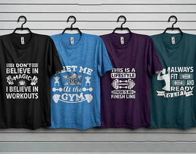 New GYM T-Shirt Design Gym quotes Gym Typography