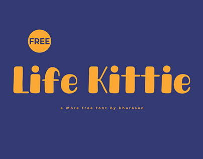 Life Kittie Font free for commercial use