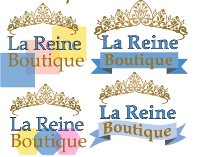 La Reine Boutique Logo Design