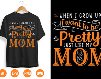 mother day t-shirt design vector