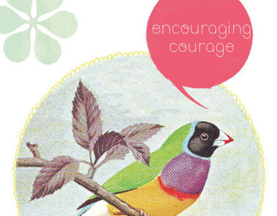 Encouraging Courage, zine I made