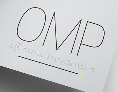 Off Menu Punctuation - Logo Design
