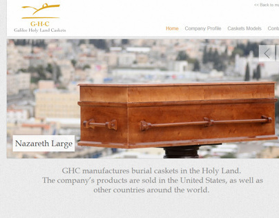 Website for GHC Galilee Company