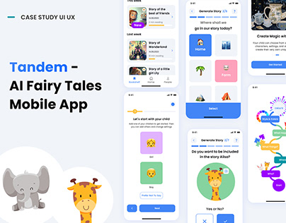 Tandem - AI Fairy Tales Mobile App