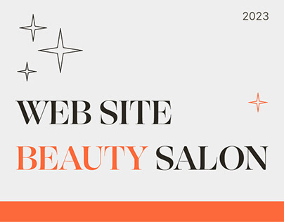 Web site beauty salon