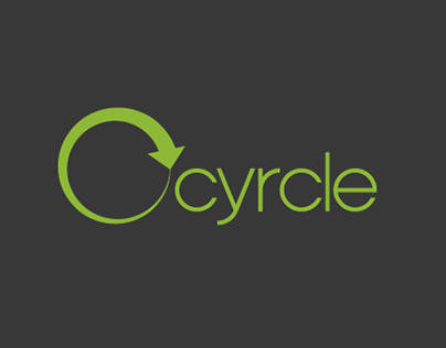 Logo concept for Cyrcle, food waste recycling