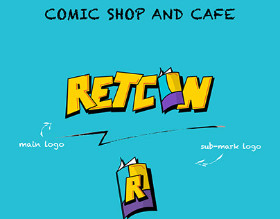 Branding - Comic Shop and Cafe