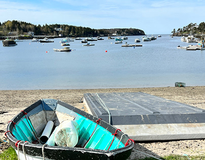 Maine, lobster boat