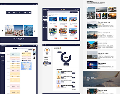 Travel UIUX Website Design