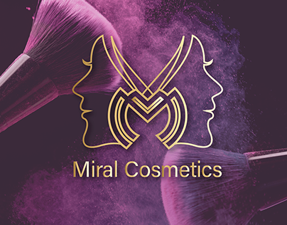 Brand identity design - Miral Cosmetics