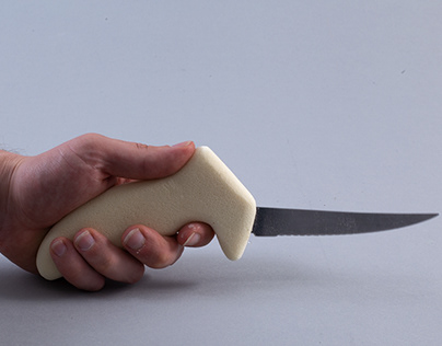 Ergonomic Handle Knife