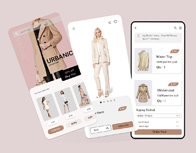 Shopping App designed for mobile devices