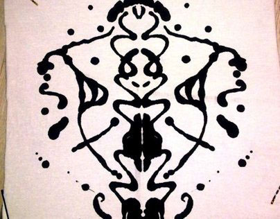 Rorschach print