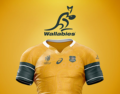 Wallabies RWC 2023 | Rugby Jersey Design