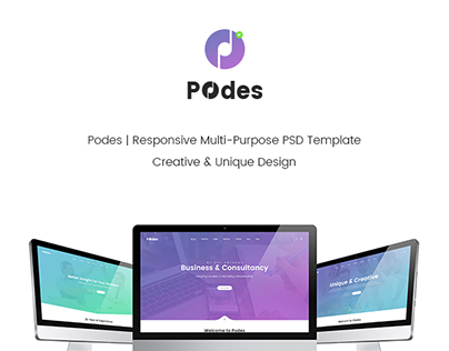 Podes | Responsive Multi-Purpose PSD Template