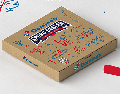 Domino's Sporu Besler Packaging Tasarımı