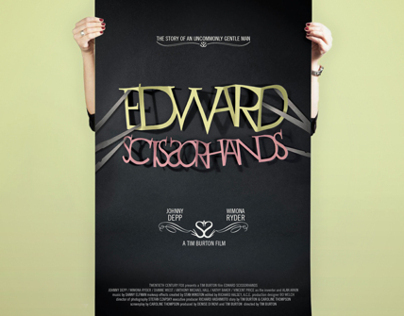 Edward Scissorhands' poster
