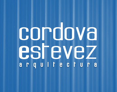 Cordova Estevez Arquitectura - Branding