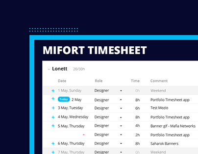 Timesheet Management web application