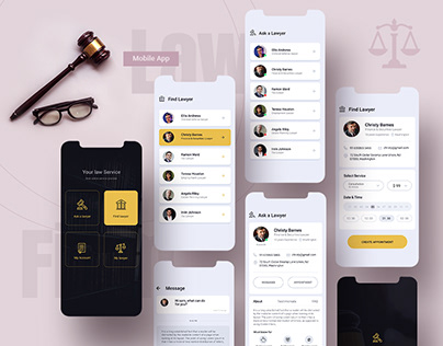 Mobile app for Lawyer Consultation