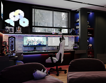 Gamer Bedroom Interior Design