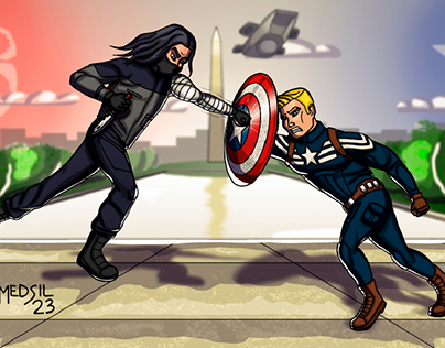 Captain America and the Winter Soldier.