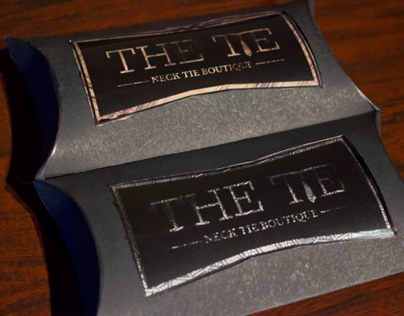 "The Tie" Branding/Packaging