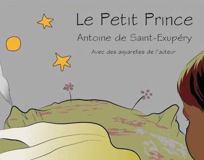 book cover _ "Le Petit Prince"