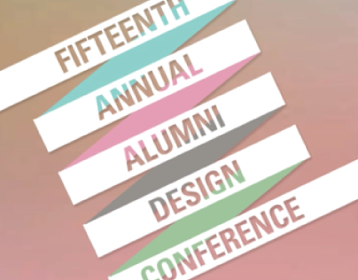 15Annual Alumni Design Conference  |  Kinetic Typograpy