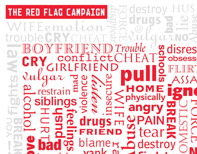 Red Flag Campaign Poster