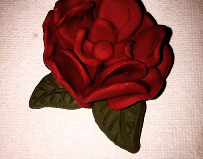 Hand Sculpted Rose