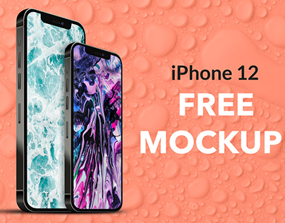 iPhone 12 Free Mockup