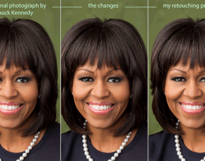 Retouching facial expressions and emotions