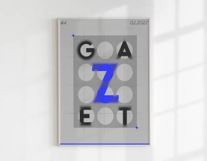 "GAZET" | Magazine cover design