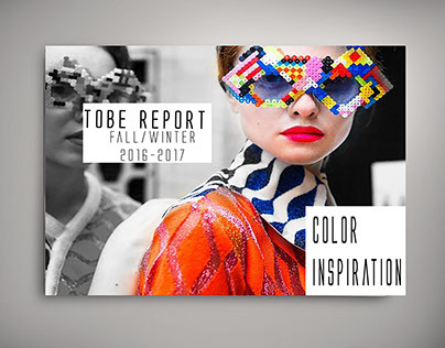 TOBE Report (mock-up) Color Inspiration F/W 16-17