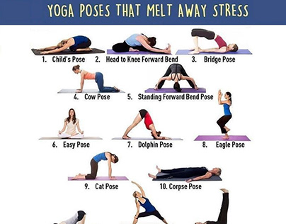 YOGA POSES TO GET RID OF STRESS