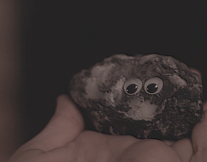 rock with googly eyes - Short Analog Horror