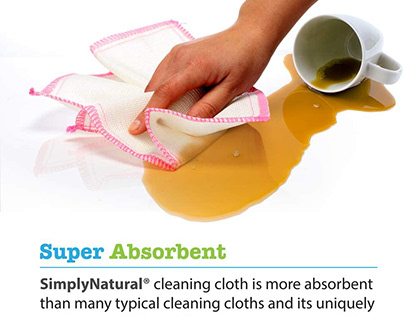 natural cleaning cloths