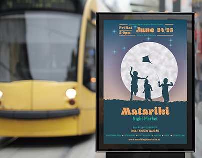 Matariki Night Market Poster