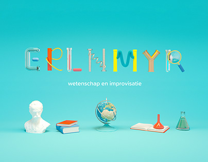 ERLNMYR | branding + 3D illustrations