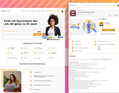 Talent Search/ Job Portal UI