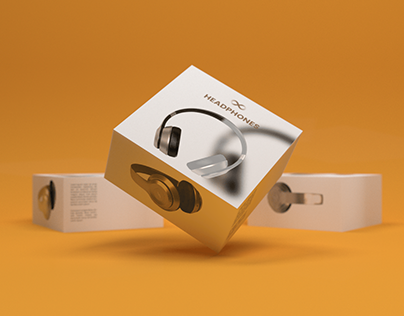 Headphones. packaging