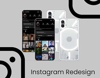Redesigning Instagram Profile Page