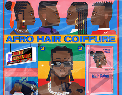 AFRO HAIR COIFFURE:BARBER SHOP