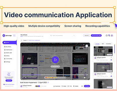 Video Communication Application
