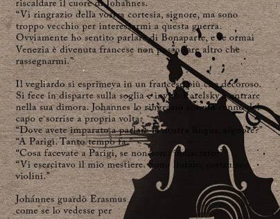 Il Violino Nero・Maxence Fermine’s book redesign