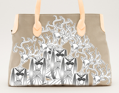 Doe's of the Eternal Forest Tote