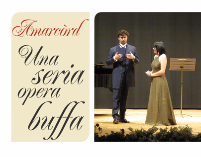 Amàrcord "Una Seria Opera Buffa" - convite